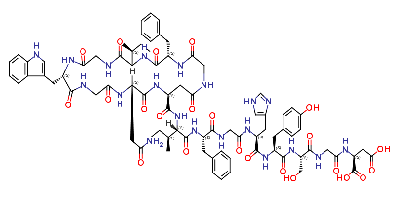 Des-phenylalanine-Anantin