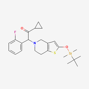 Desacetyl 2-O-tert-Butyldimethylsilyl Prasugrel