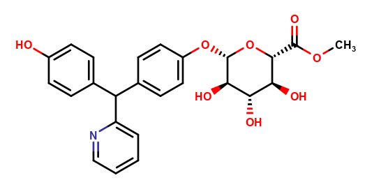 Desacetyl Bisacodyl beta-D-Glucuronide Methyl Ester