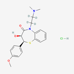 Desacetyl Diltiazem-d4 Hydrochloride