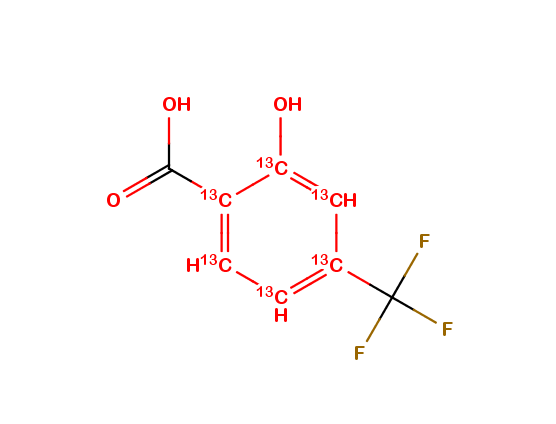 Desacetyl Triflusal 13C6