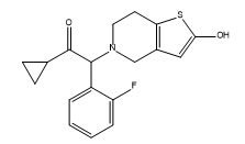 Desacetyl hydroxy prasugrel impurity