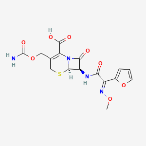 Desacetyloxyethyl (E)-Cefuroxime Axetil