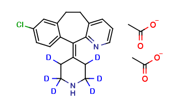 Descarboethoxyloratadine-D6 diacetate