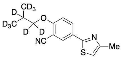 Descarboxyl Febuxostat-d9
