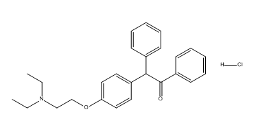 Deschloro-1,2-dihydro-2-oxo Clomiphene Hydrochloride Salt