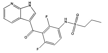 Deschlorophenyl Vemurafenib