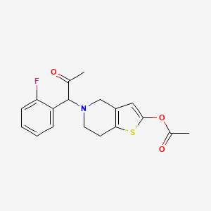 Descyclopropyl-2-oxopropyl Prasugrel