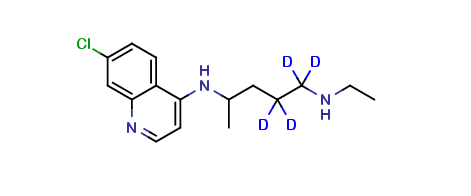 Desethyl Chloroquine D4