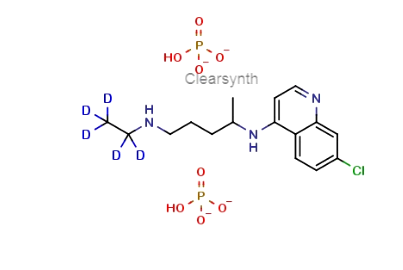 Desethyl chloroquine-D5