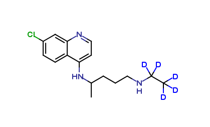 Desethylchloroquine-D5