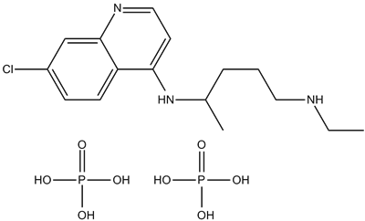 Desethylchloroquine diphosphate salt