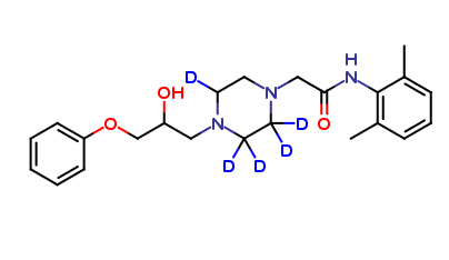 Desmethoxy Ranolazine-d5