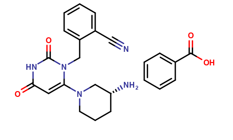 Desmethyl Alogliptin benzoate salt
