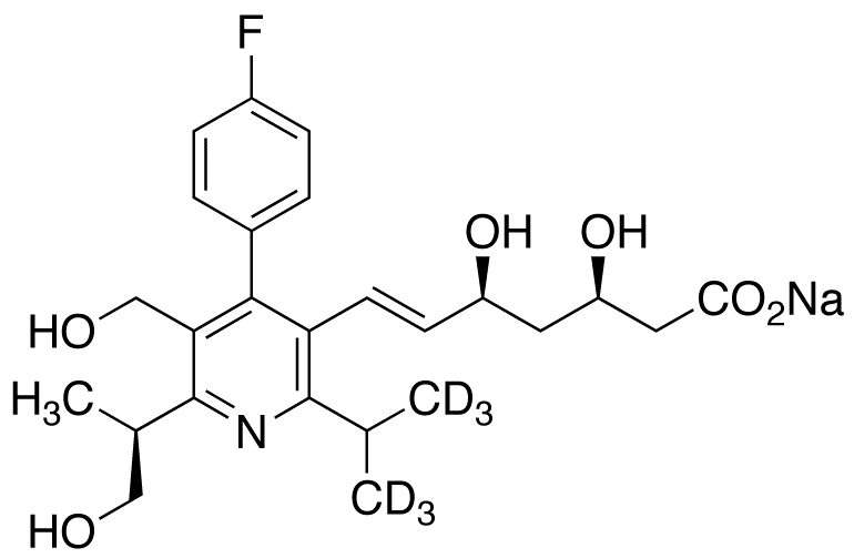 Desmethyl Hydroxy Cerivastatin-d6 Sodium Salt