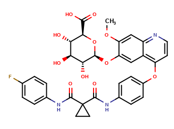 Desmethylcabozantinib Glucuronide B