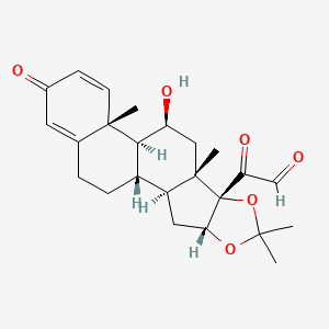Desonide glyoxal (Hydrate form)