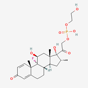 Dexamethasone 21-[O'-(2-Hydroxyethyl)] phosphate Ester