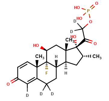 Dexamethasone Phosphate-D5 (Major)