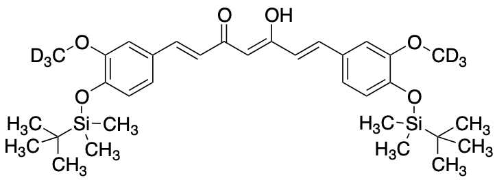 Di-(tert-Butyl-dimethylsilyl) Curcumin-d6