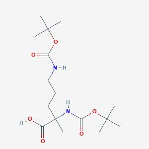 Di-Boc-a-methyl-DL-ornithine