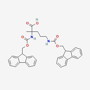 Di-Fmoc-a-methyl-DL-ornithine