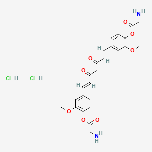 Di-O-glycinoylcurcumin Dihydrochloride