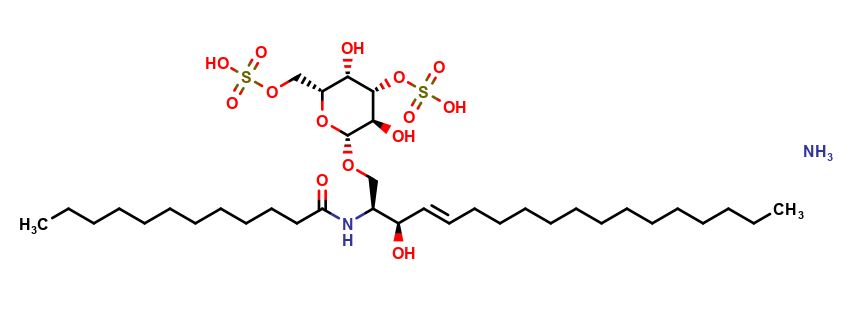 Di-sulfo-GalactosylbCeramide(d18:1/12:0)