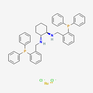 Dichloro((1R2R)-NN-Bis(2-(diphenylphosphino)benzyl)cyclohexane-12-diamine)-ruthenium(II)