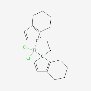 Dichloro[(R,R)-ethylenebis(4,5,6,7-tetrahydro-1-indenyl)]titanium(IV)