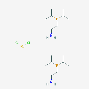 Dichlorobis(2-(diisopropylphosphino)ethylamine)ruthenium(II)