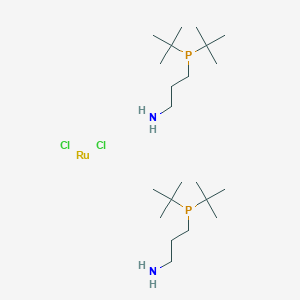 Dichlorobis(3-(di-tert-butylphosphino)-propylamine)ruthenium(II)