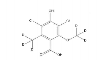 Dichloroisoeverninic acid D6