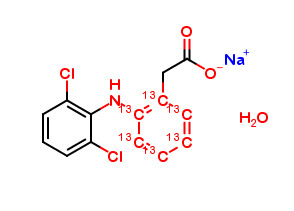 Diclofenac 13C6 sodium hydrate