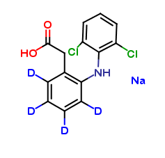 Diclofenac-d4 Sodium Salt (phenyl-d4-acetic)