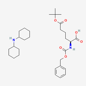 Dicyclohexylamine (S)-2-(((benzyloxy)carbonyl)amino)-6-(tert-butoxy)-6-oxohexanoate