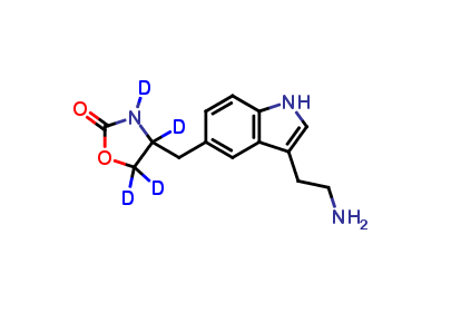 Didesmethyl Zolmitriptan-d4
