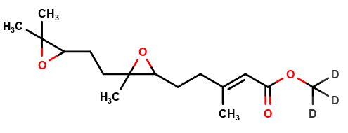 Diepoxy Farnesenic Acid Methyl Ester D3