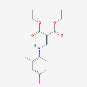 Diethyl 2-(((4-iodo-2-methylphenyl)-amino)methylene)malonate