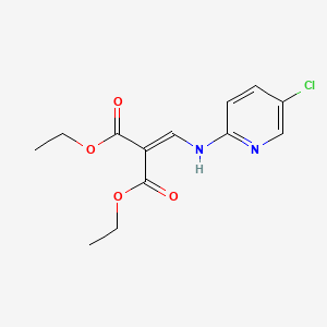 Diethyl 2-{[(5-chloro-2-pyridinyl)amino]-methylene}malonate