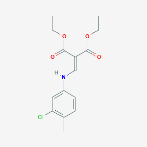 Diethyl 2-((3-chloro-4-methylphenylamino)methylene)malonate