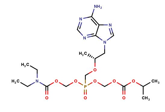 Diethylaminocarboxymethyl POC Tenofovir (Mixture of Diastereomers)