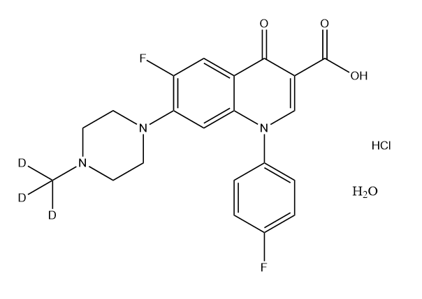 Difloxacin D3 Hydrochloride Hydrate