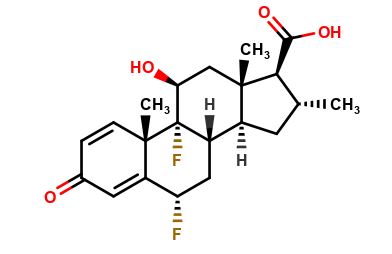 Diflucortolone 17-Carboxlic Acid