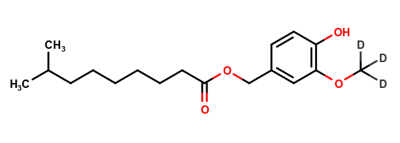 Dihydrocapsiate-d3