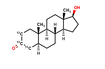 Dihydrotestosterone-[13C3]