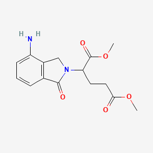 Dimethyl 2-(4-amino-1-oxoisoindolin-2-yl)pentanedioate