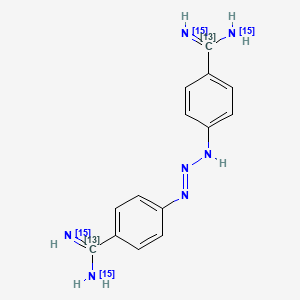 Diminazene-13C2,15N4 Dihydrochloride
