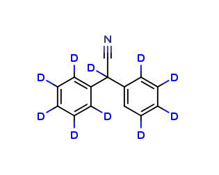 Diphenylacetonitrile-d10