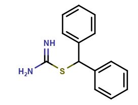 Show details of Diphenylmethyl carbamimidothioate